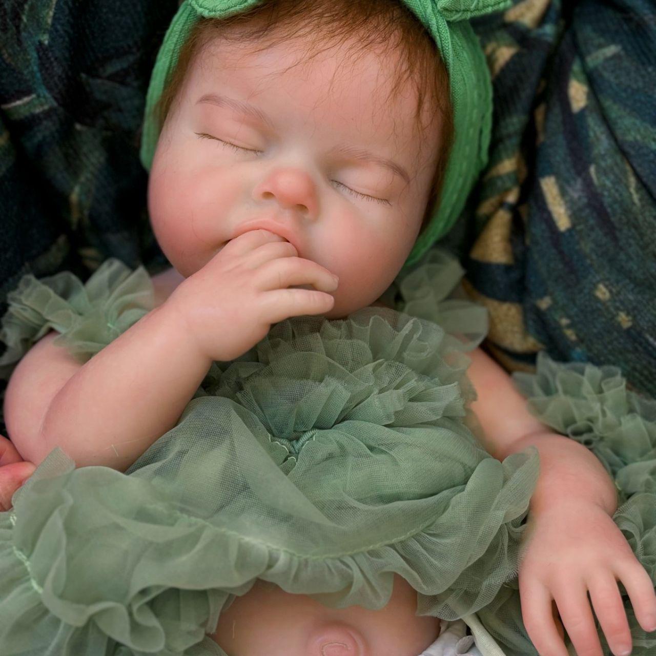 Full Silicone Reborn Doll, Realistic Newborn Girl, Perfect Gift Idea, High Quality Silicone Reborn Doll, Full Body silicone Doll rebornbabydolls.shop