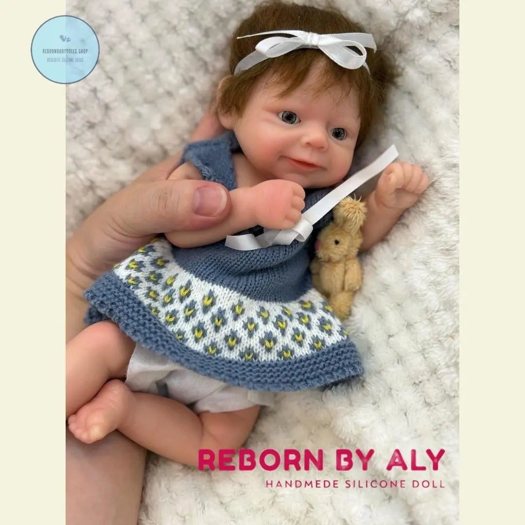 10-inch Full Silicone Reborn Baby Girl Doll - Lifelike & Bathtime Ready | silicone doll | reborn doll Gift | children gift rebornbabydolls.shop