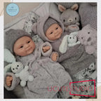 14-Inch Full Body Silicone Reborn Baby Dolls - Adorable Lifelike Girl and Boy Soft Dolls with Cute Smiles and safe for your kids rebornbabydolls.shop