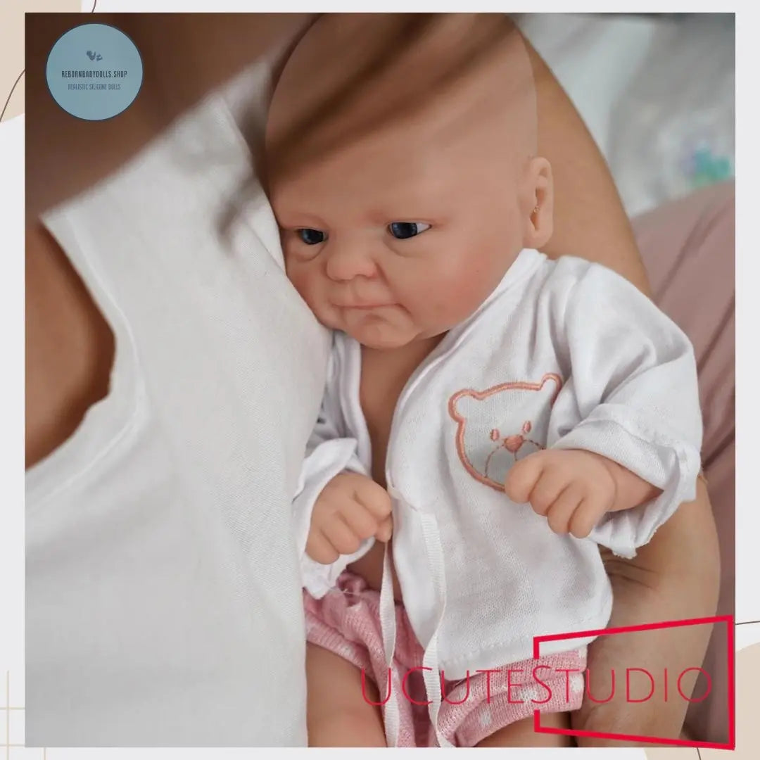 14-Inch Full Body Silicone Reborn Baby Dolls - Adorable Lifelike Girl and Boy Soft Dolls with Cute Smiles and safe for your kids rebornbabydolls.shop