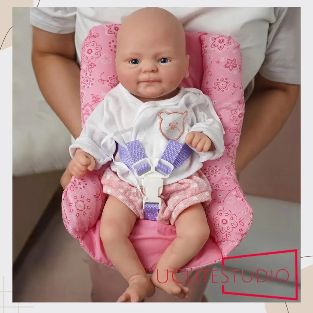 14-Inch Full Body Silicone Reborn Baby Dolls - Adorable Lifelike Girl and Boy Soft Dolls with Cute Smiles and safe for your kids rebornbabydolls.shop