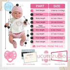 14-Inch Full Body Silicone Reborn Baby Dolls - Adorable Lifelike Girl and Boy Soft Dolls with Cute Smiles and safe for your kids rebornbabydolls.shop