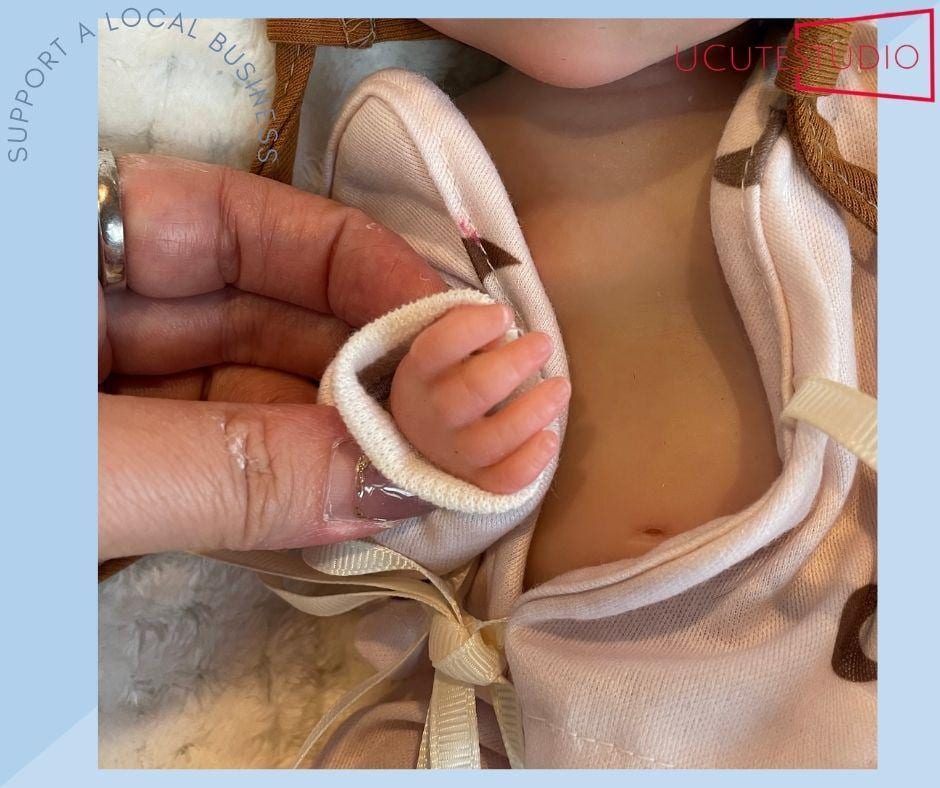 Silicone Reborn Baby Doll | 13-Inch Baby Doll | Reborn Baby Dolls
