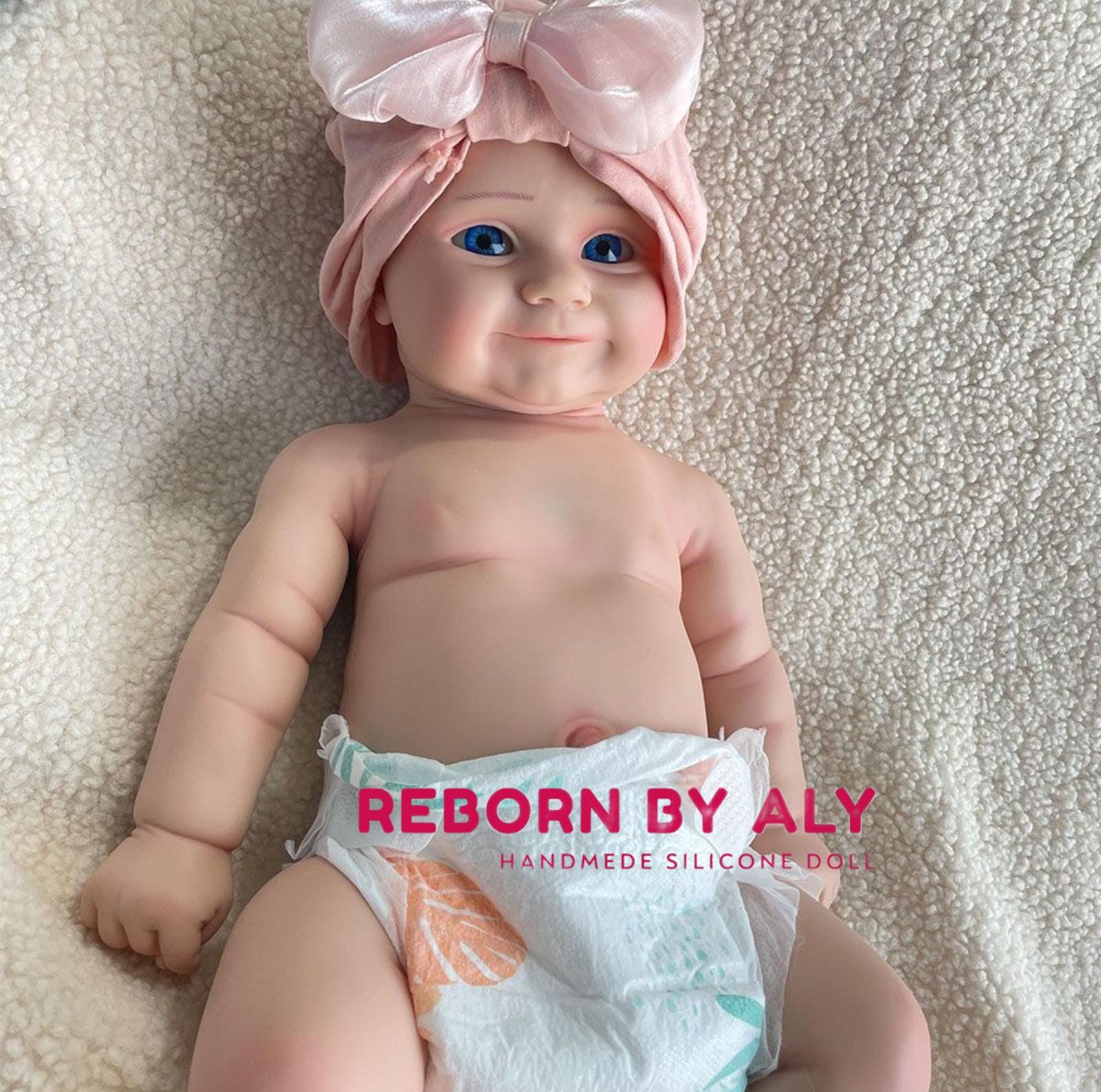 Reborn Baby Girl Doll | Solid Silicone Reborn Doll | Reborn Baby Dolls
