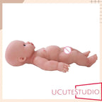 30cm 1100g 100% Full Body Silicone Lifelike Reborn Baby Boy Doll with Opened Eyes - Perfect Gift for Children, Includes Clothes rebornbabydolls.shop