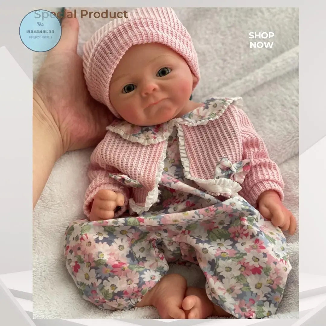 35 cm Full Body Solid Silicone Reborn Baby Doll Hand Painted Lifelike Baby Girl with ltra Soft Realistic Newborn Doll Bali Seller rebornbabydolls.shop