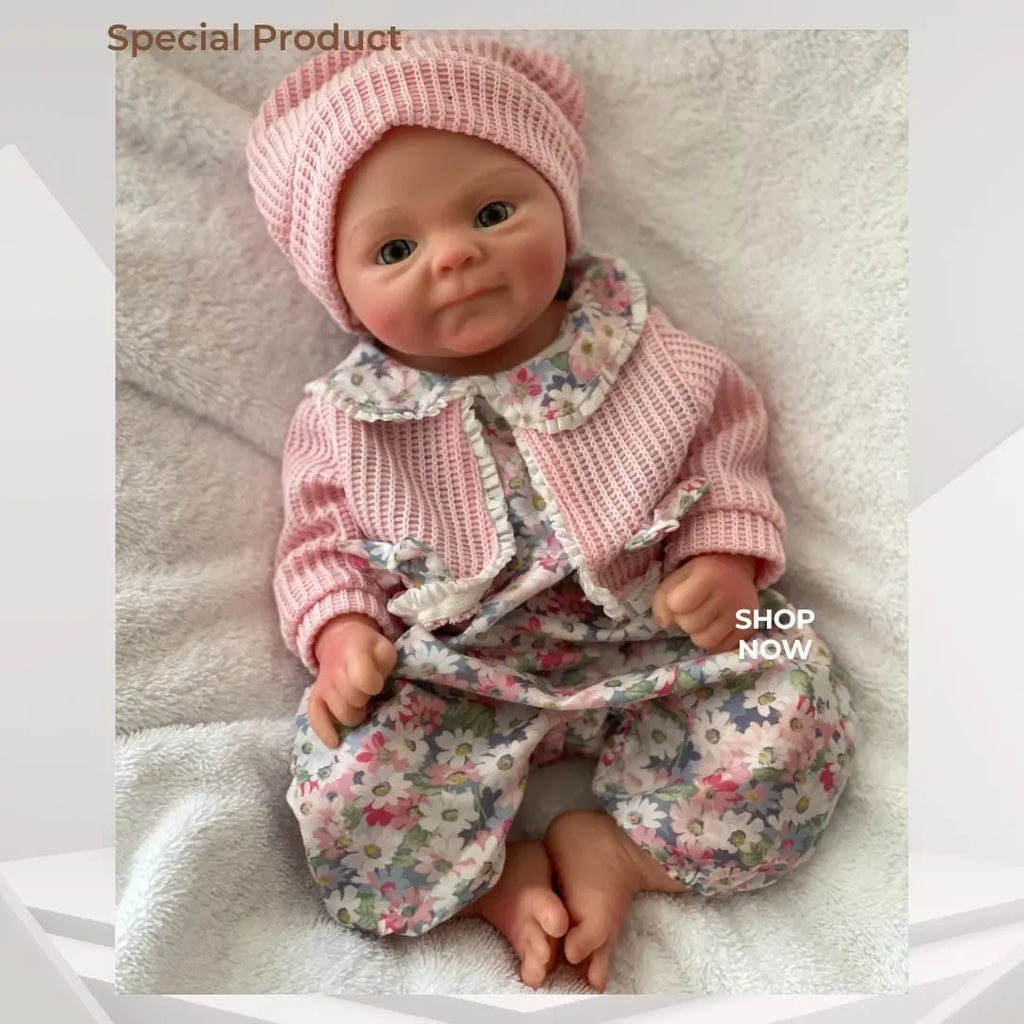 35 cm Full Body Solid Silicone Reborn Baby Doll Hand Painted Lifelike Baby Girl with ltra Soft Realistic Newborn Doll Bali Seller rebornbabydolls.shop