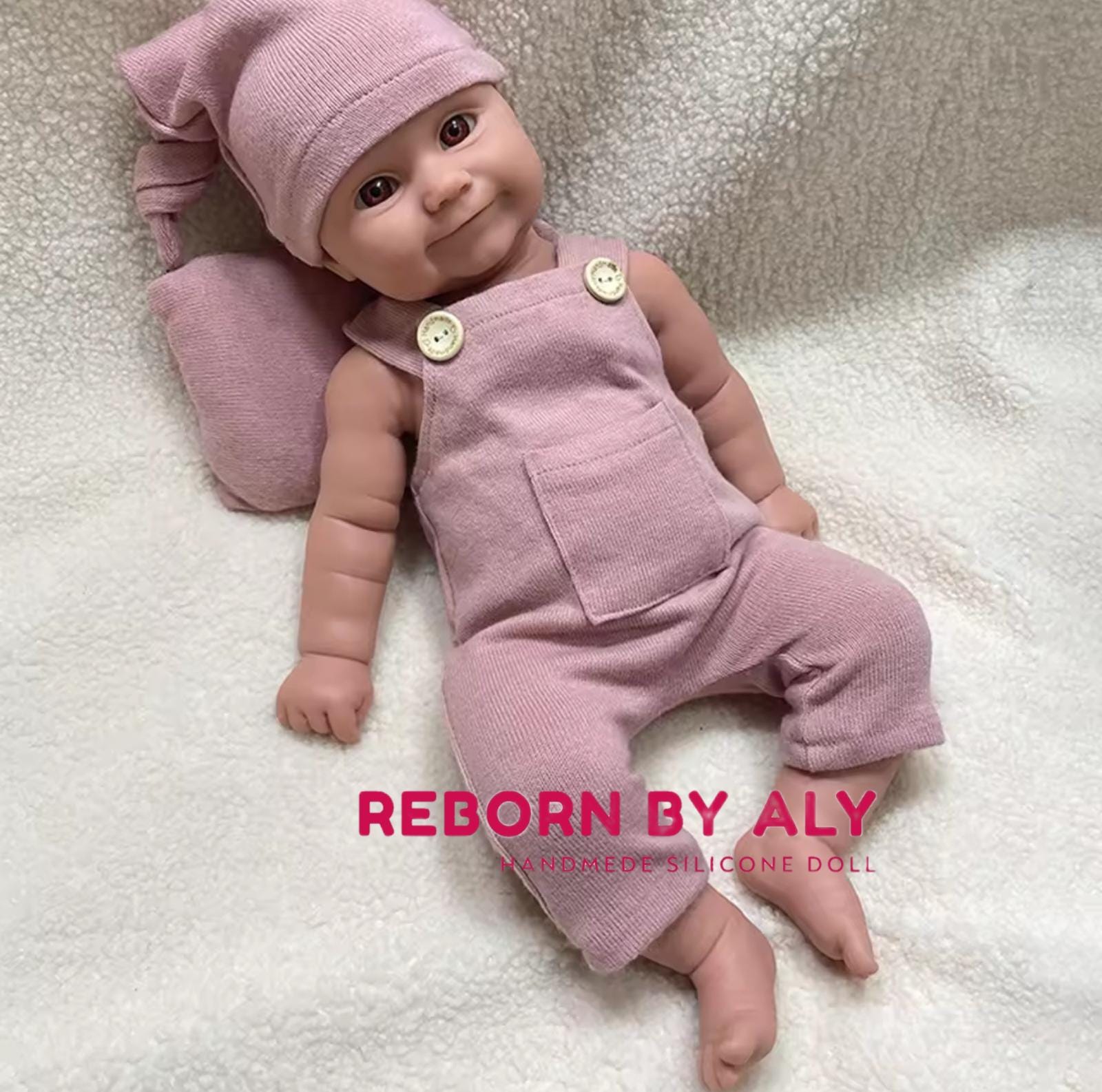 Reborn Baby Girl Doll | Solid Silicone Reborn Doll | Reborn Baby Dolls
