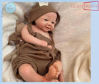 42cm Full Body Baby Silicone Doll | Lifelike Handmade Baby Doll for Collectors and Kids | Perfect Gift! rebornbabydolls.shop