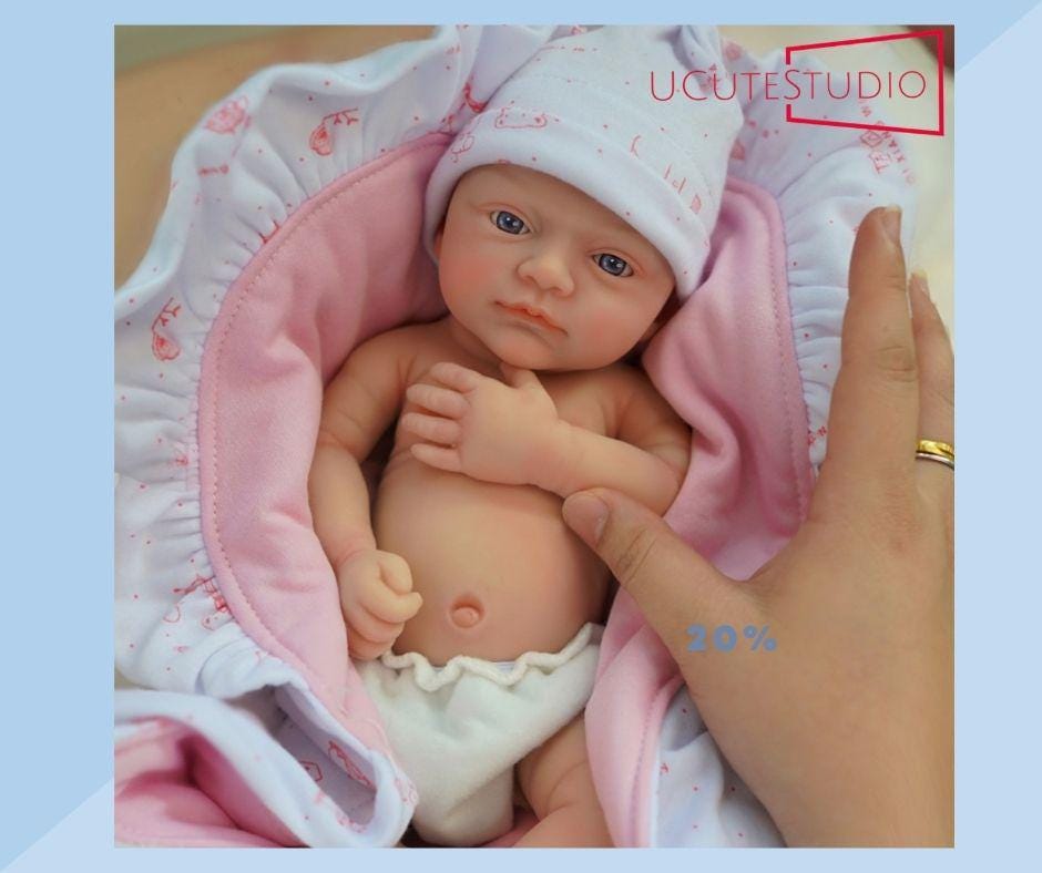 Silicone Reborn Dolls | 12 Inch Baby Dolls | Reborn Baby Dolls