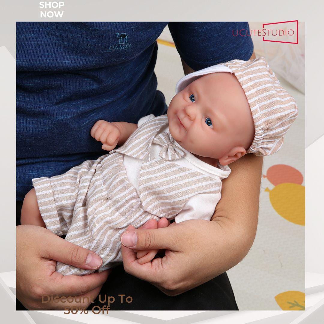 Full Silicone Reborn Doll | Reborn Baby Doll | Reborn Baby Dolls