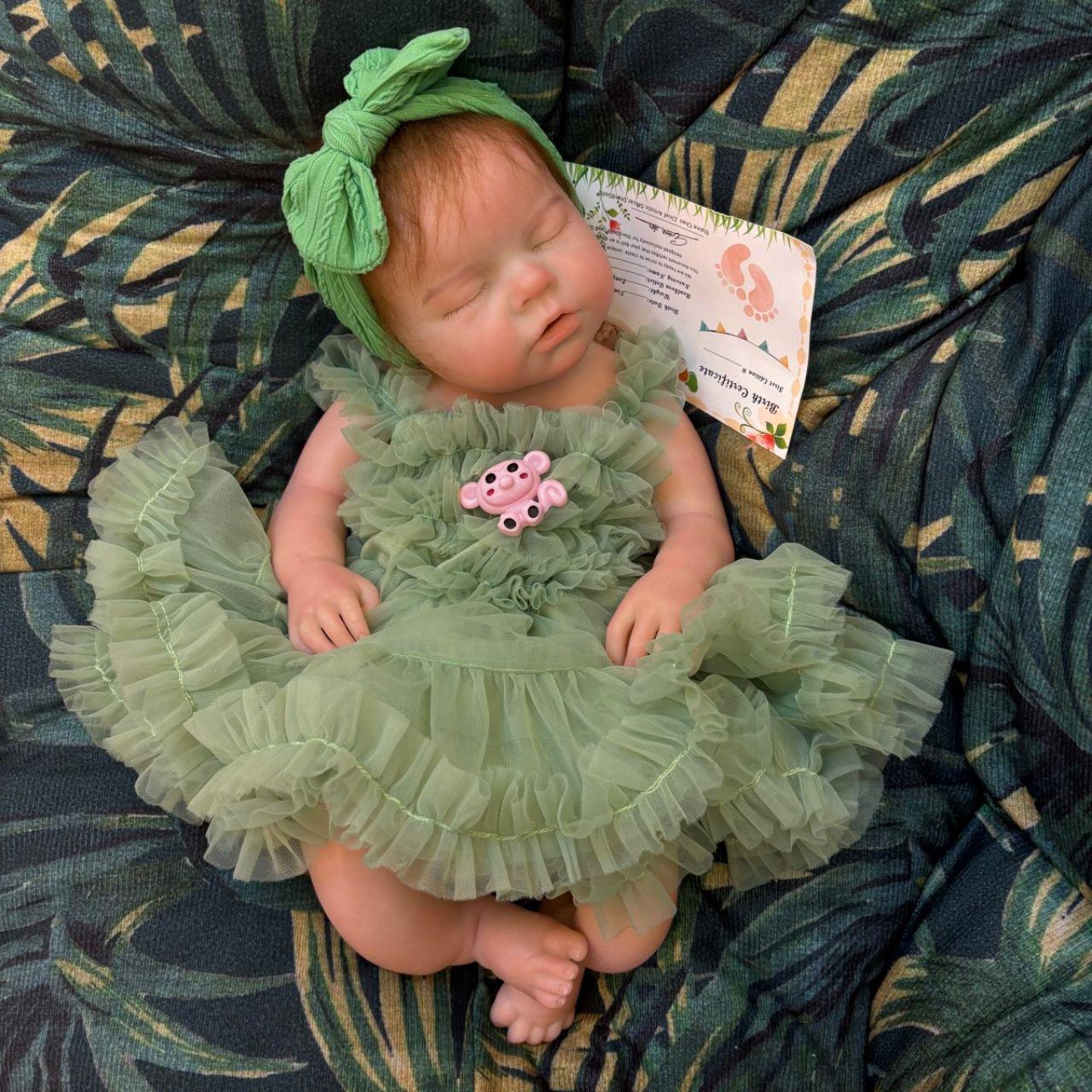 Full Silicone Reborn Doll | Realistic Newborn Girl | Reborn Baby Dolls