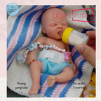 7-Inch Full Body Silicone Angry Reborn Baby Doll - Realistic Mini Doll for Kids, Boy & Girl, Perfect Anti-Stress Gift Bali Seller rebornbabydolls.shop