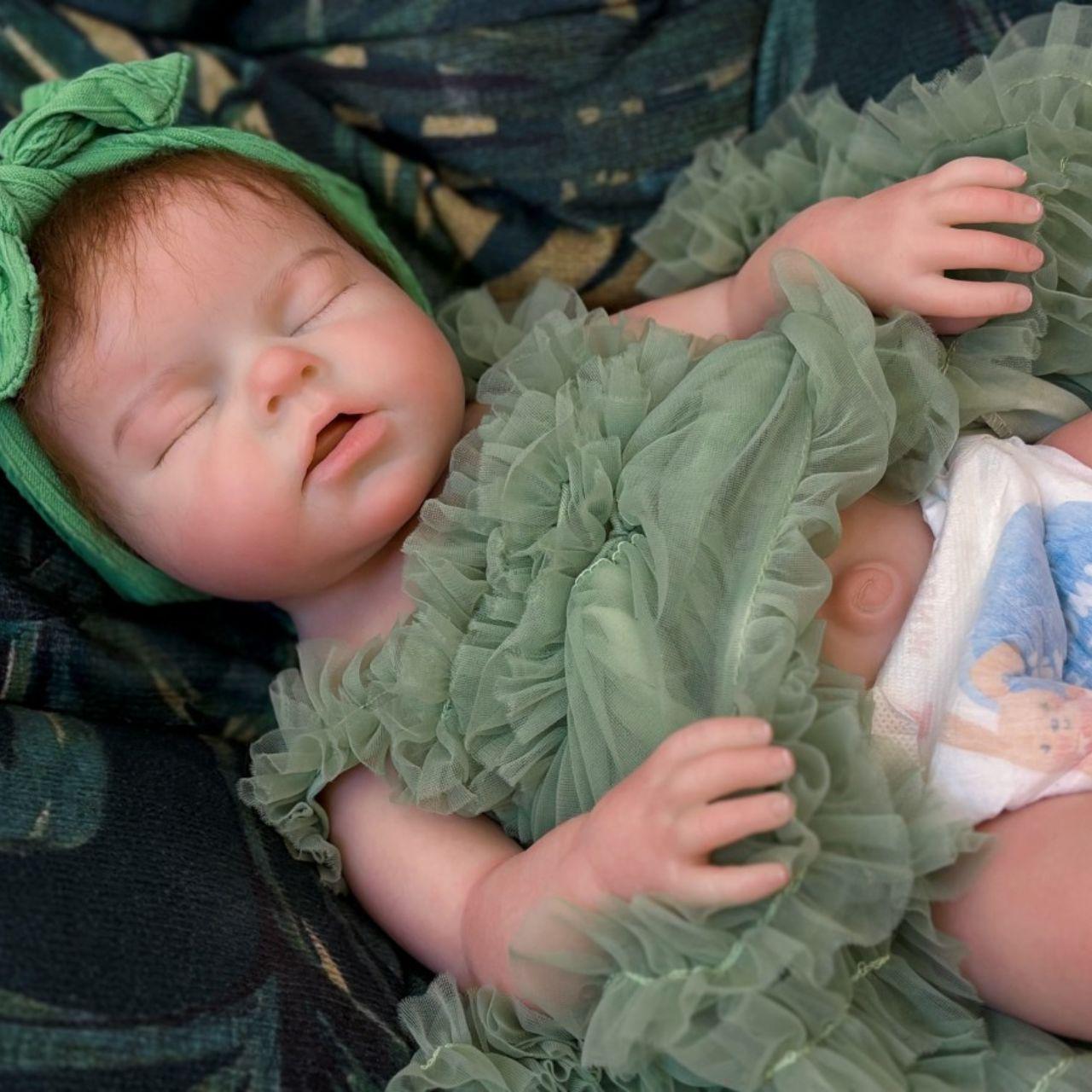 Full Silicone Reborn Doll | Realistic Newborn Girl | Reborn Baby Dolls