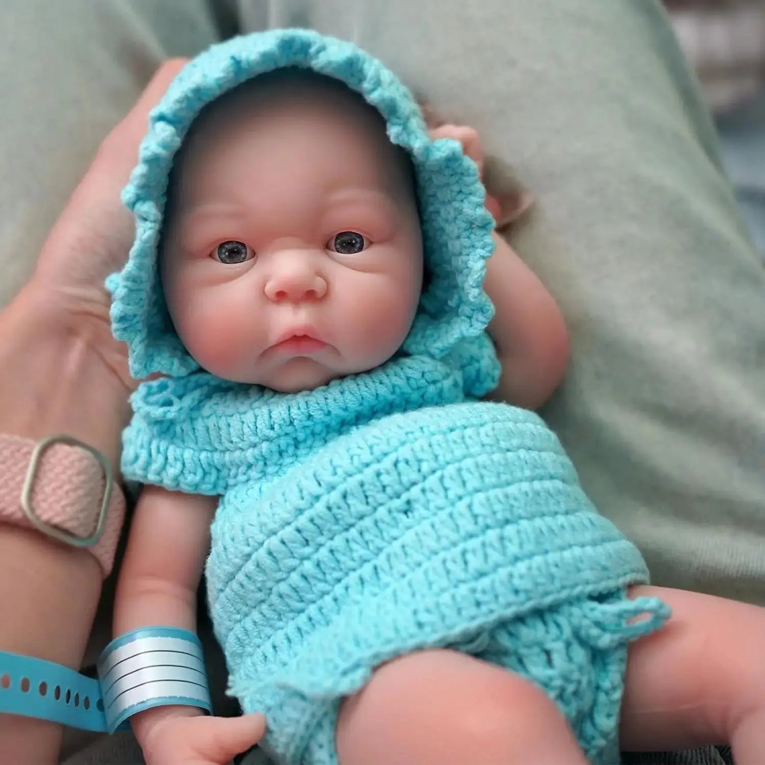 Image of Reborn Baby Dolls 12 Inch Cute Full Body Soft Silicone Baby Doll Girl