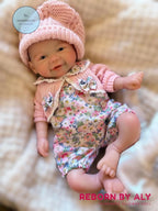 Full Body Solid Silicone Reborn Baby Doll | Waterproof Vivienne Girl Doll with Open Mouth | Hand-Painted Newborn Bebe Perfect kids Gift rebornbabydolls.shop