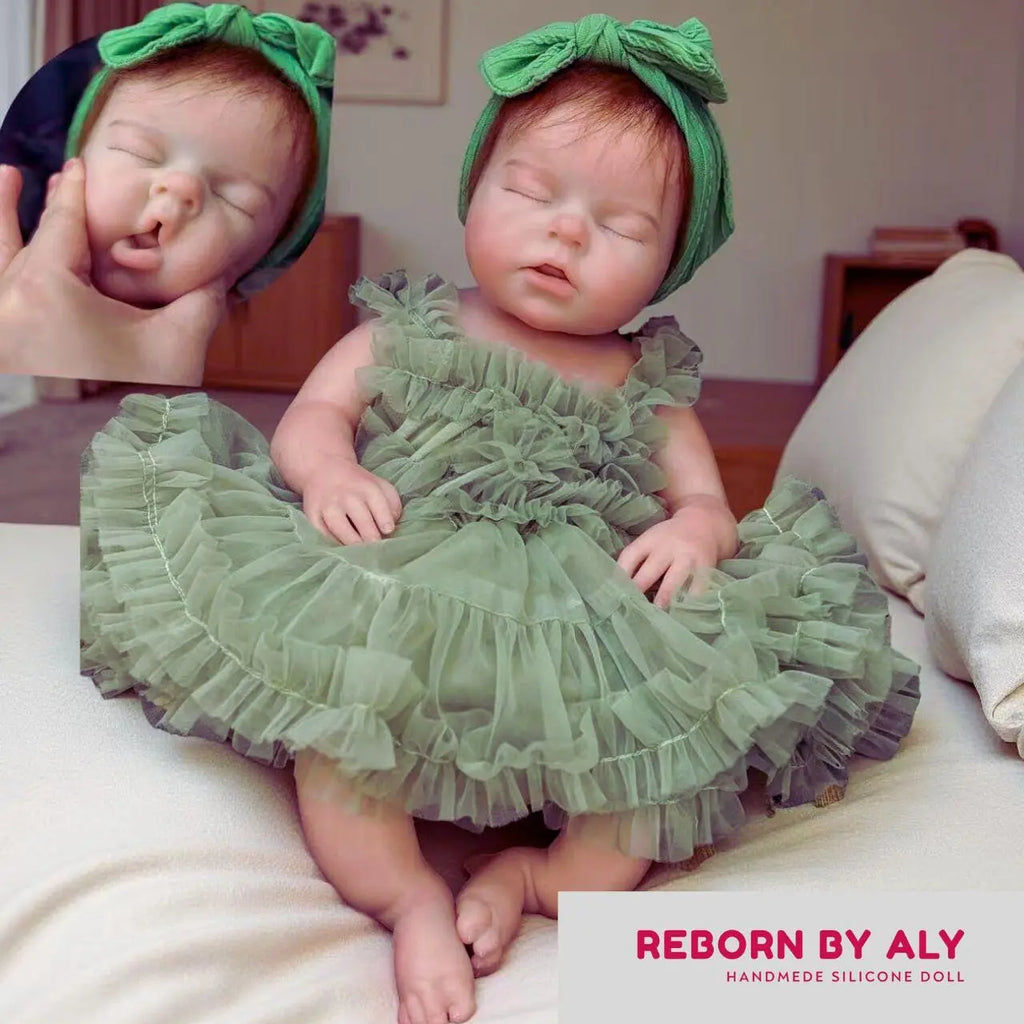 Full Silicone Reborn Doll, Realistic Newborn Girl, Perfect Gift Idea, High Quality Silicone Reborn Doll, Full Body silicone Doll rebornbabydolls.shop