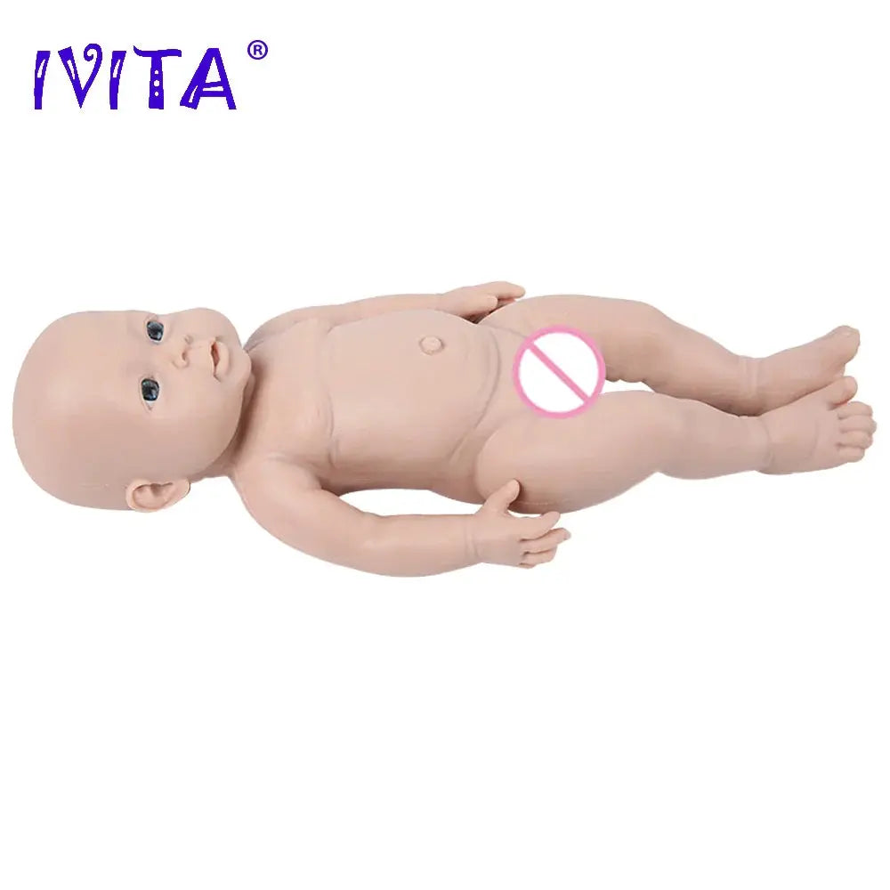 Image of Reborn Baby Dolls Ivita Wg1503 16Inch 2000G 100% Full Silicone Reborn