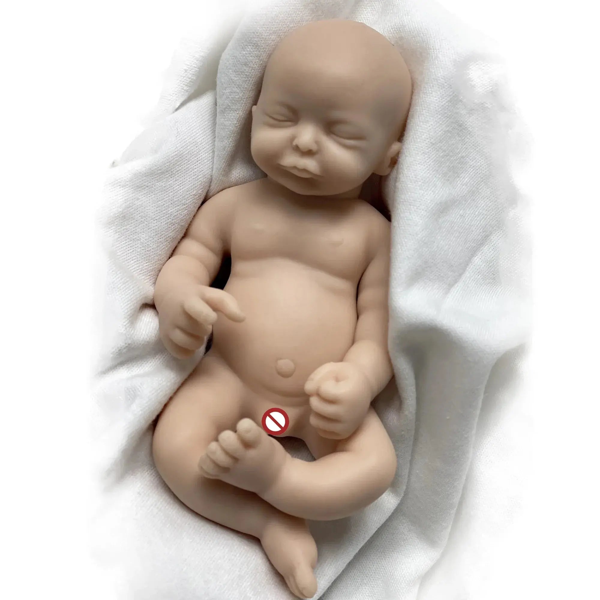 Image of Reborn Baby Dolls 6 Inch Mini Palm Silicone Bebe Reborn Kits