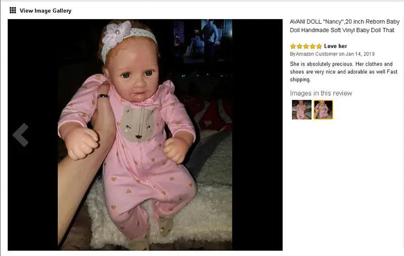 Image of Reborn Baby Dolls 6’’ Avani Doll Full Body Silicone Monkey Drinking