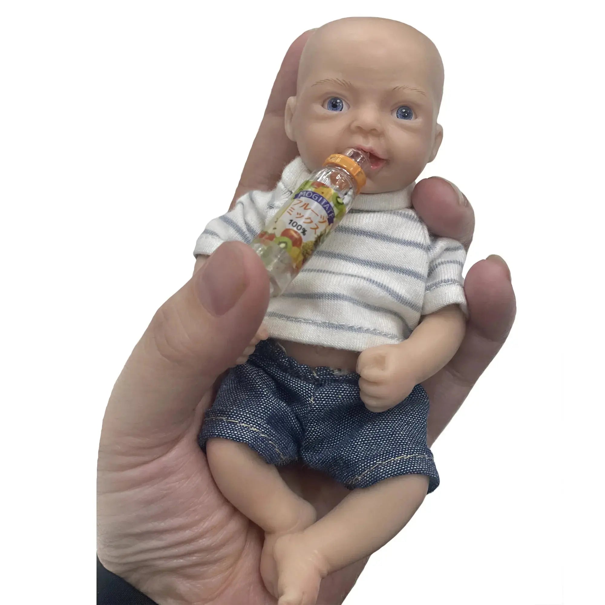 Image of Reborn Baby Dolls Lovely 6 Inch Palm Newborn Babies Full Body