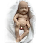 Image of Reborn Baby Dolls 6 Inch Mini Palm Silicone Bebe Reborn Kits