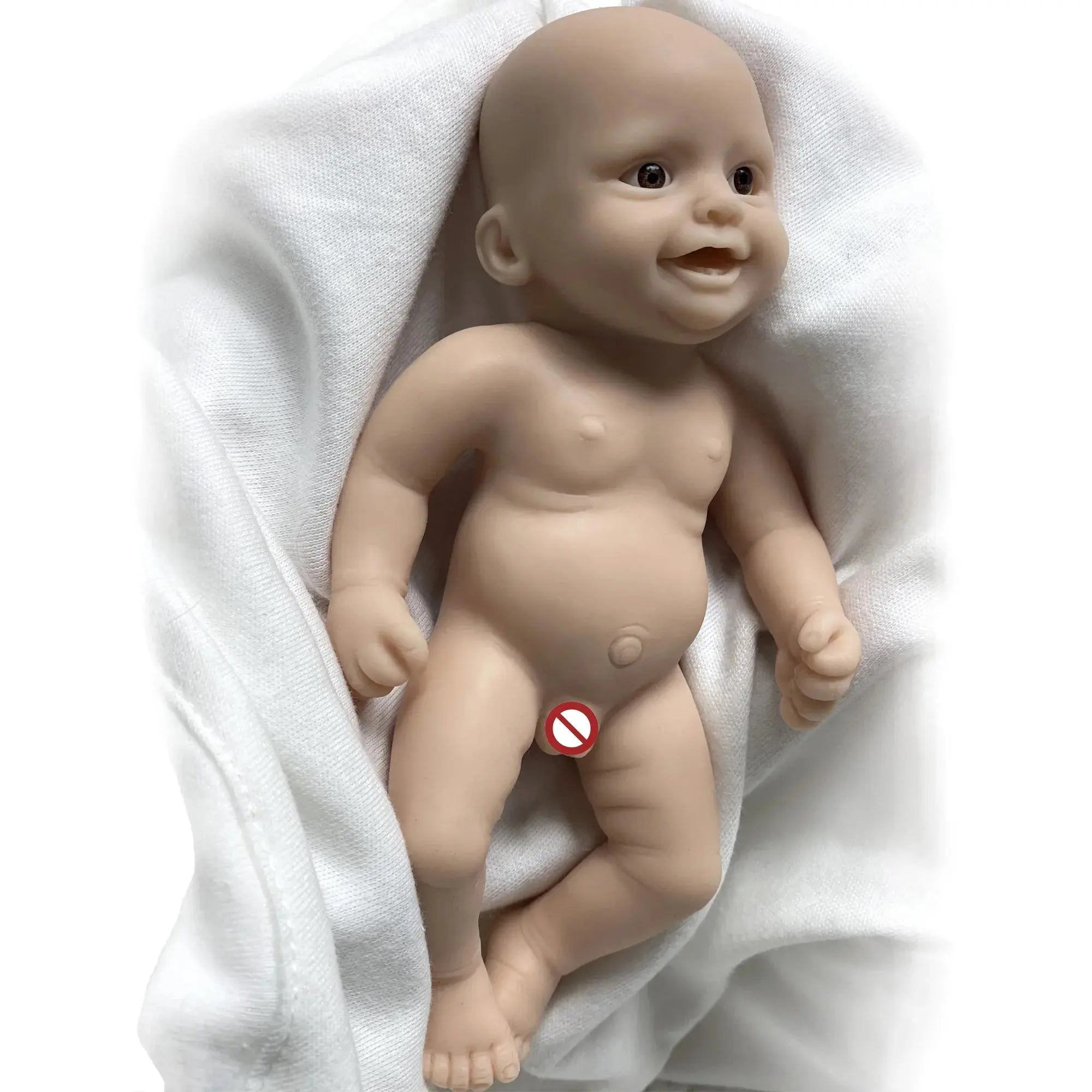 Image of Reborn Baby Dolls 6 Inch Mini Palm Silicone Bebe Reborn Kits