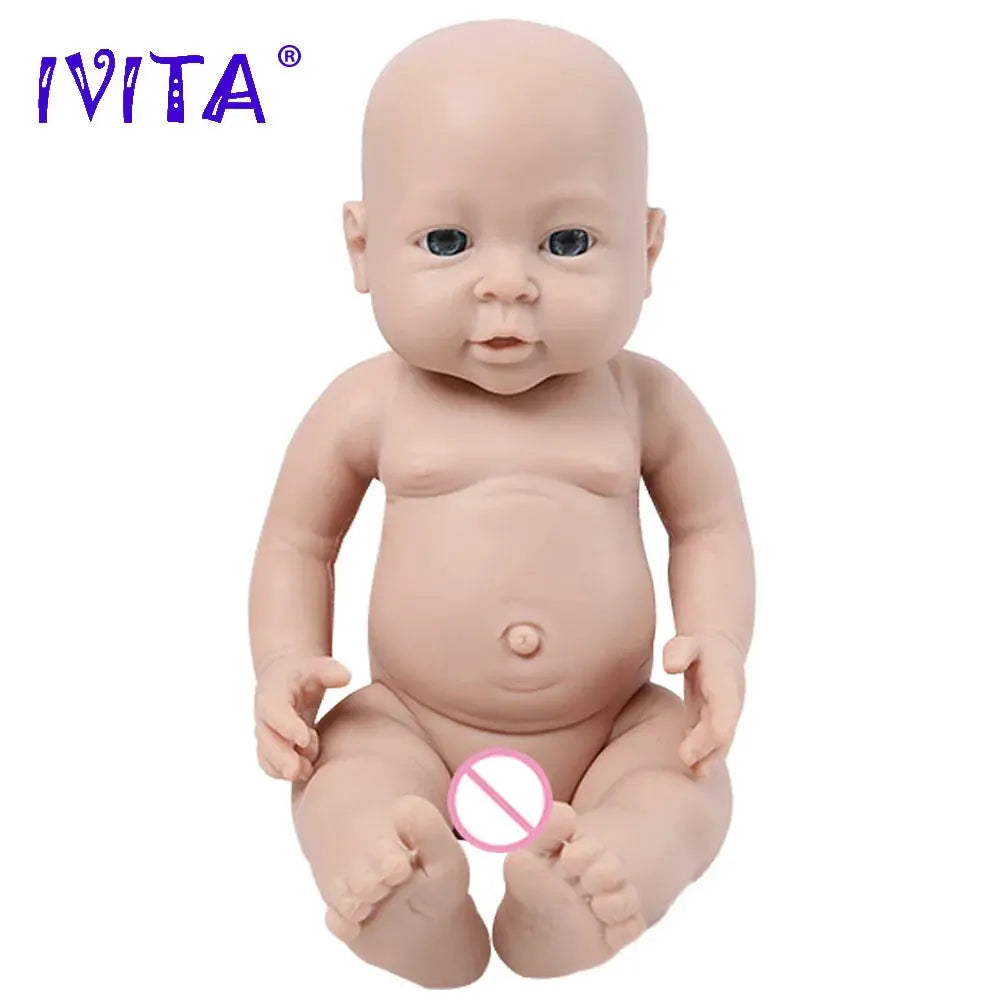 Image of Reborn Baby Dolls Ivita Wg1503 16Inch 2000G 100% Full Silicone Reborn