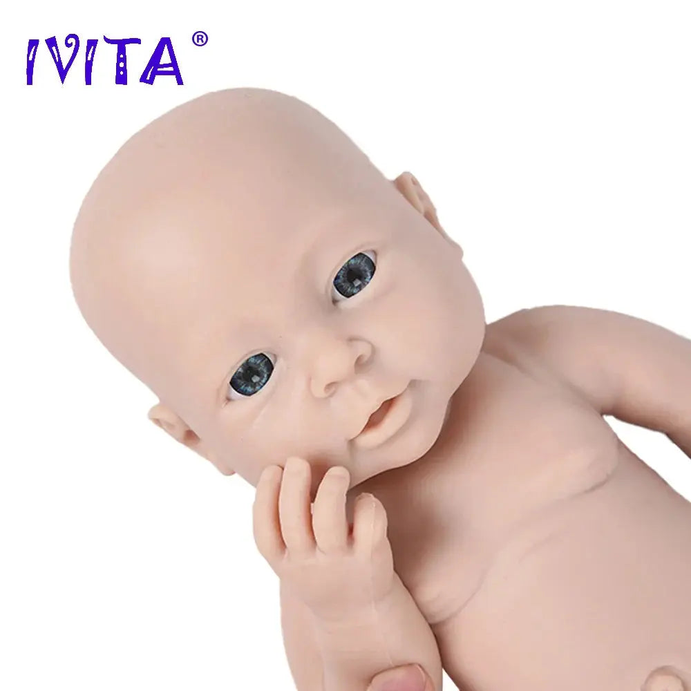 Image of Reborn Baby Dolls Ivita Wg1503 16Inch 2000G 100% Full Silicone Reborn
