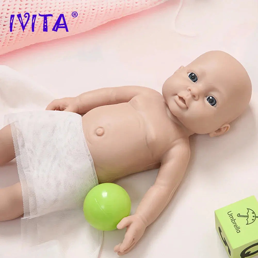 Image of Reborn Baby Dolls Ivita Wg1503 16Inch 2000G 100% Full Silicone Reborn
