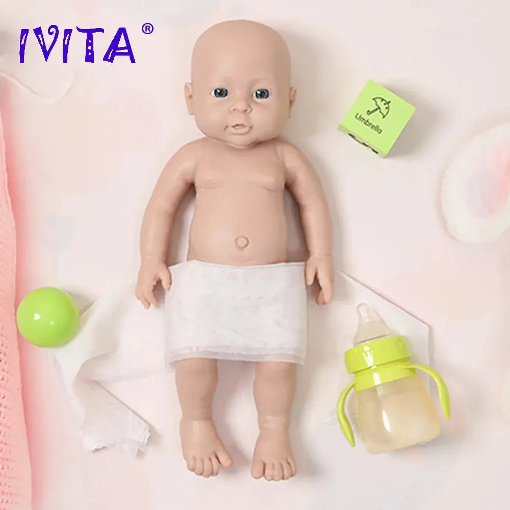 Image of Reborn Baby Dolls Ivita Wg1503 16Inch 2000G 100% Full Silicone Reborn