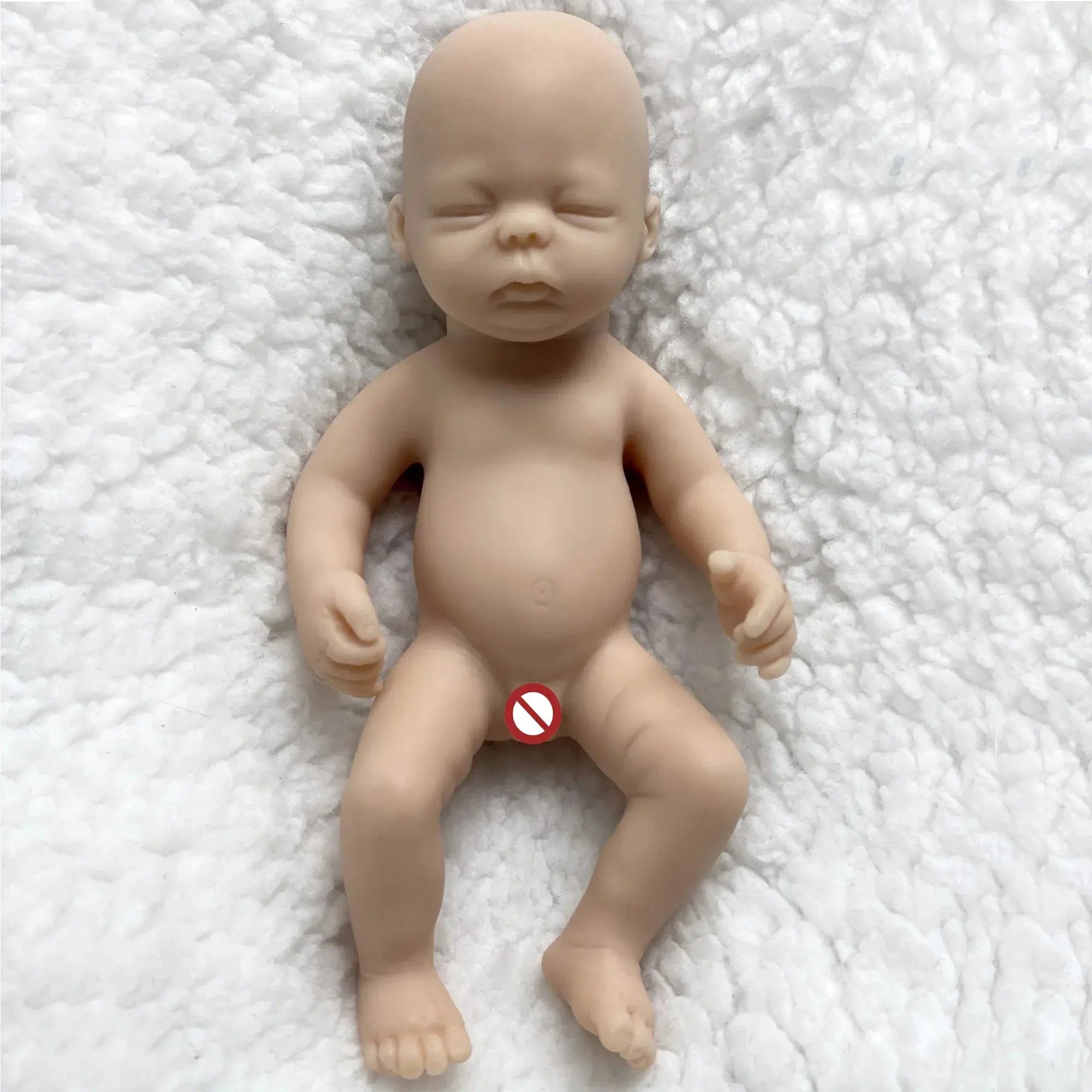 Image of Reborn Baby Dolls 6 Inch Mini Palm Silicone Bebe Reborn Kits