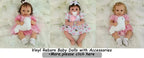 Image of Reborn Baby Dolls 6’’ Avani Doll Full Body Silicone Monkey Drinking