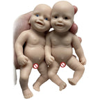 Image of Reborn Baby Dolls 6 Inch Mini Palm Silicone Bebe Reborn Kits