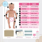Handmade 12-Inch Lifelike Micro Preemie Boy Full Silicone sleepy Baby Doll – Realistic Full Body Reborn Mini Doll Bali Seller rebornbabydolls.shop
