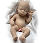 Image of Reborn Baby Dolls 6 Inch Mini Palm Silicone Bebe Reborn Kits