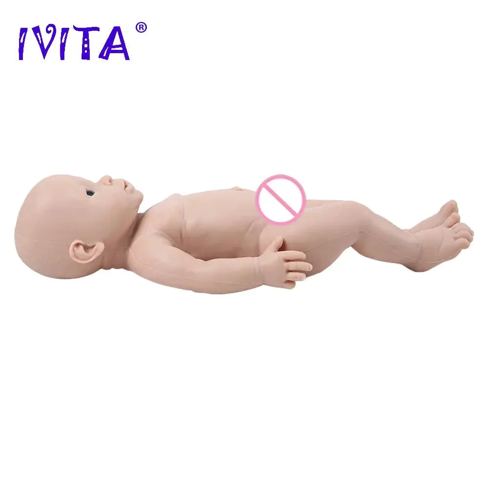 Image of Reborn Baby Dolls Ivita Wg1503 16Inch 2000G 100% Full Silicone Reborn