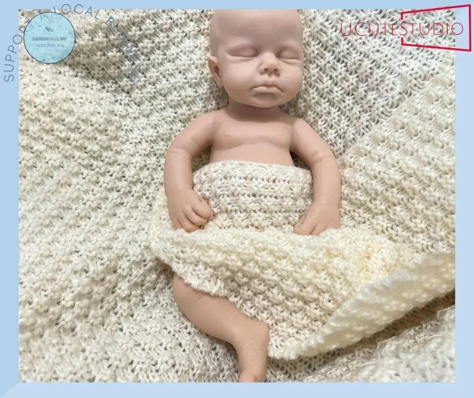Lifelike 20-Inch Platinum Silicone Newborn Sleepy Doll – Soft Solid Full Body Silicone Painted Reborn Doll Girl Perfect Gift for Kids rebornbabydolls.shop