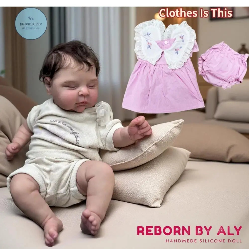 Lifelike Silicone Reborn Doll 18" | Newborn Baby Doll | Hand-Painted Gift for Collectors & Kids Realistic Reborn Baby Doll rebornbabydolls.shop