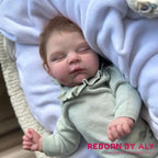 Lifelike Silicone Reborn Doll 18" | Newborn Baby Doll | Hand-Painted Gift for Collectors & Kids Realistic Reborn Baby Doll rebornbabydolls.shop