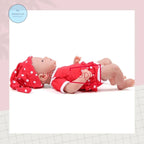 Realistic 14-Inch Full Body Silicone Reborn Baby Doll 1.65kg Lifelike Smile Girl, Soft DIY Blank Toys for Children and Collectors & Kids rebornbabydolls.shop