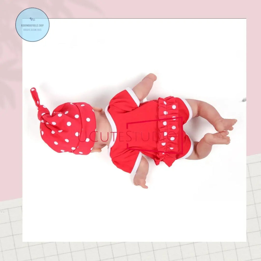 Realistic 14-Inch Full Body Silicone Reborn Baby Doll 1.65kg Lifelike Smile Girl, Soft DIY Blank Toys for Children and Collectors & Kids rebornbabydolls.shop