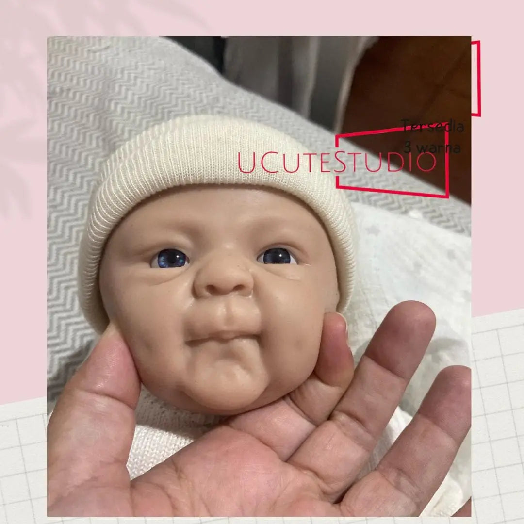 Realistic 14-Inch Full Body Silicone Reborn Baby Doll 1.65kg Lifelike Smile Girl, Soft DIY Blank Toys for Children and Collectors & Kids rebornbabydolls.shop