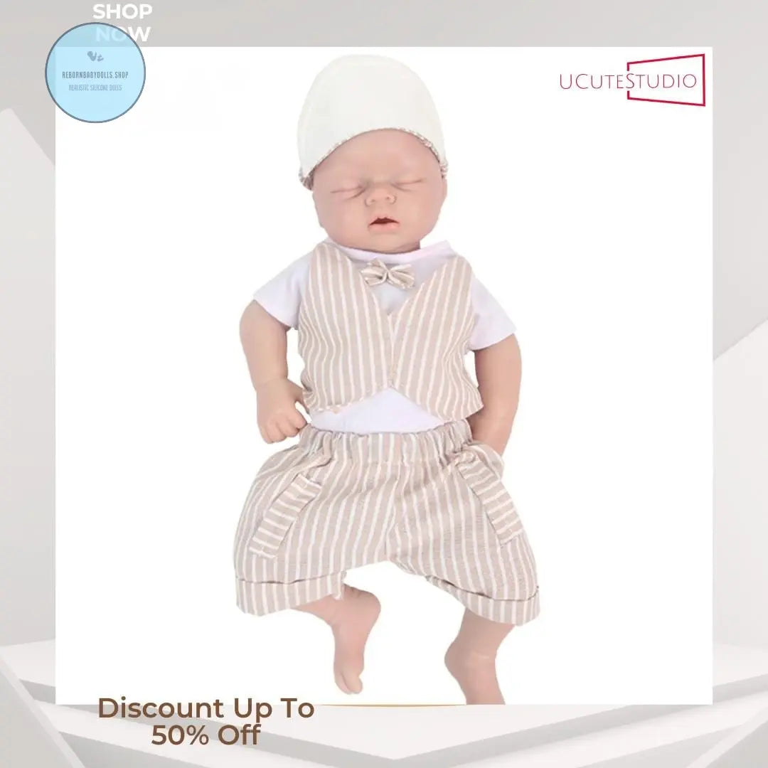 Realistic Full Silicone Reborn Baby Doll Full Body, 3140g with Clothes – Perfect Gift for Children rebornbabydolls.shop