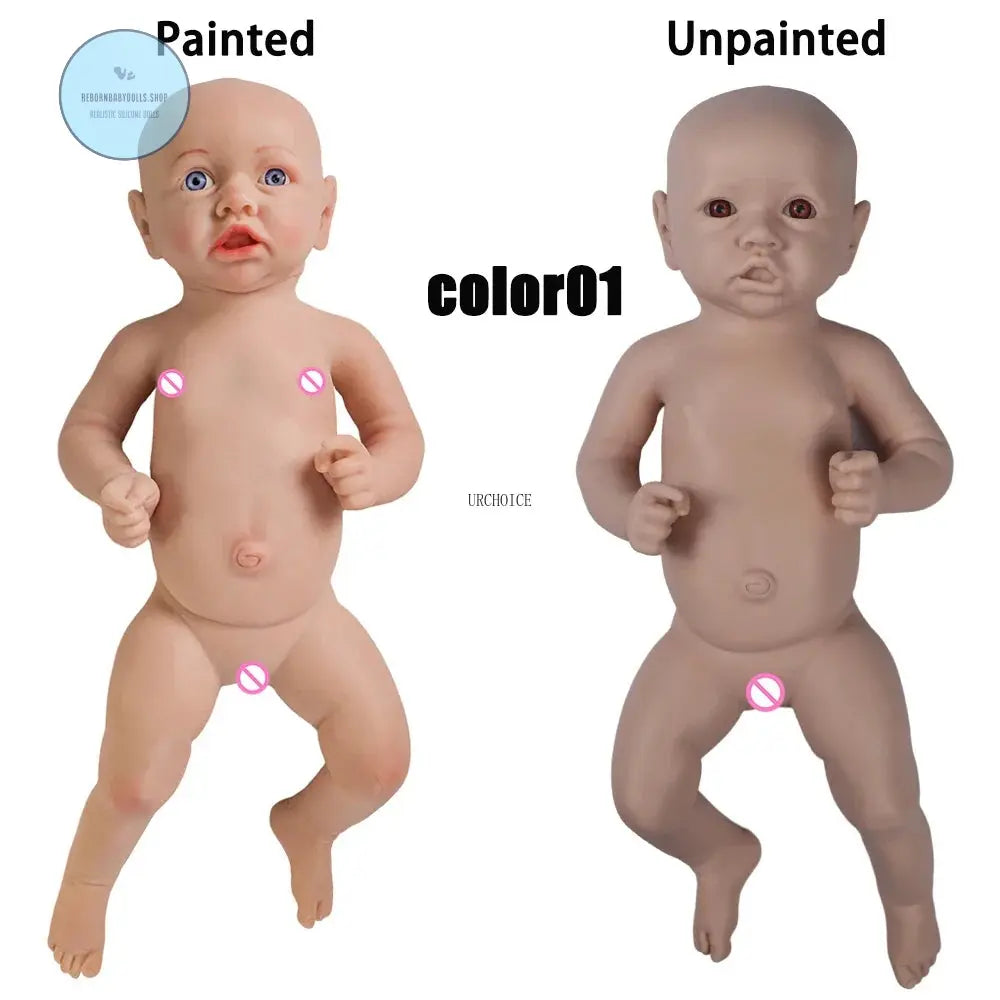 Image of Reborn Baby Dolls 100% Siold Silicone Reborn Baby Dark African Girl
