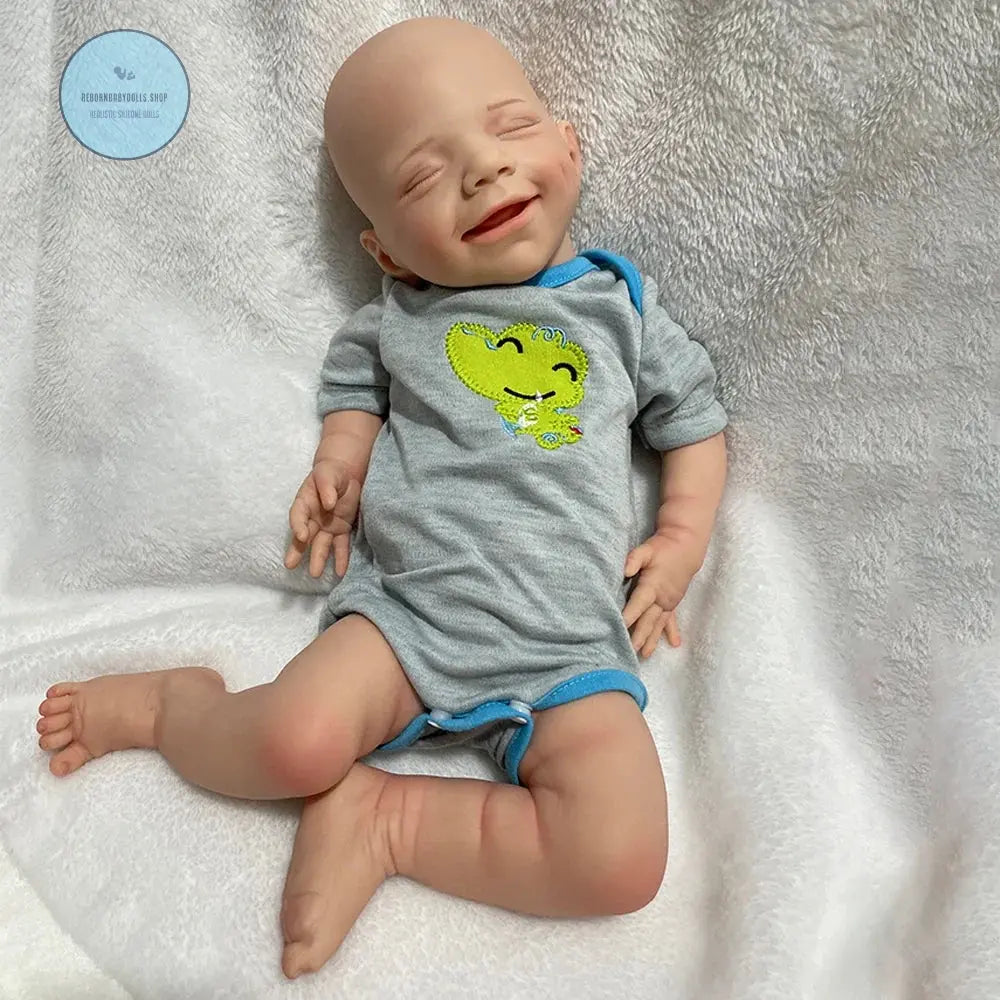 Image of Reborn Baby Dolls 100% Whole Body Silicone Reborn Baby Girl April