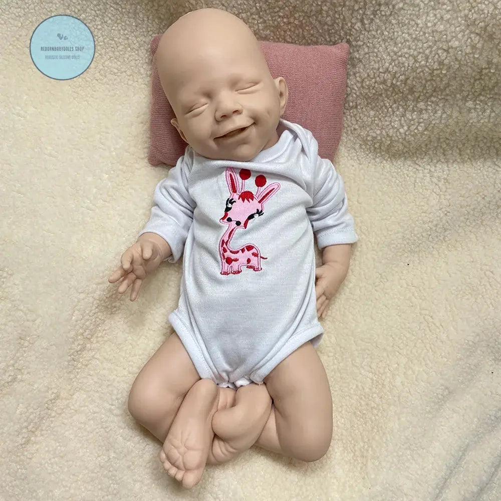 Image of Reborn Baby Dolls 100% Whole Body Silicone Reborn Baby Girl April