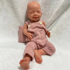 Image of Reborn Baby Dolls 100% Whole Body Silicone Reborn Baby Girl April