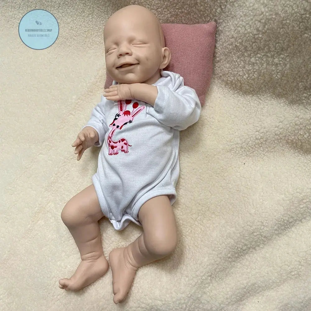 Image of Reborn Baby Dolls 100% Whole Body Silicone Reborn Baby Girl April