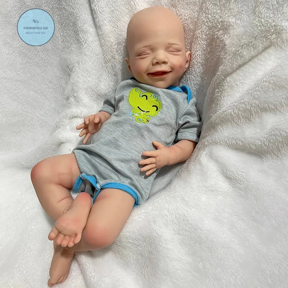Image of Reborn Baby Dolls 100% Whole Body Silicone Reborn Baby Girl April
